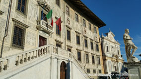 Palazzo della Carovana, Piazza dei Cavalieri, Pisa, Italia