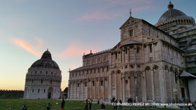 Piazza dei Miracoli, Piazza del Duomo, Pisa, Italia