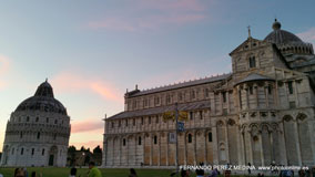 Piazza dei Miracoli, Piazza del Duomo, Pisa, Italia