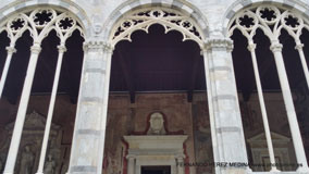 Il Camposanto, Piazza del Duomo, Pisa, Italia