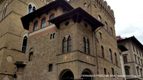 Palazzo dell'Arte dei Beccai, Via Orsanmichele, Florencia, Italia