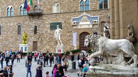Piazza della Signoria, Florencia, Italia