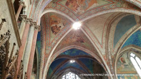 Basilica di San Francesco d'Assisi, Asis, Italia