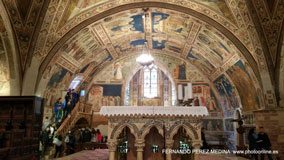 Basilica di San Francesco d'Assisi, Asis, Italia