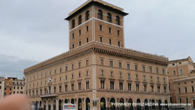 Plaza de Venecia, Roma, Italia