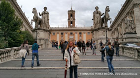 Cordonata, Roma, Italia