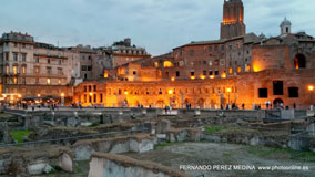Foro Traiano, Roma, Italia