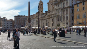 Piazza Navona, Plaza Navona, Roma, Italia