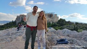 Areopagus Hill, Theorias, Atenas, Grecia