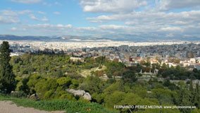 Areopagus Hill, Theorias, Atenas, Grecia