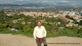 Areopagus Hill, Theorias, Atenas, Grecia