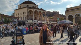 Platia Monastirakiou, Atenas, Grecia