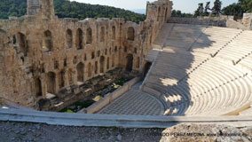 Archeologikos Choros Theatro Irodou Attikou Areopagitou Dionisiou, Athina 105 55, Grecia