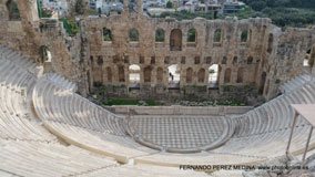 Archeologikos Choros Theatro Irodou Attikou Areopagitou Dionisiou, Athina 105 55, Grecia