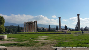 Templo de Zeus Olímpico Athens, Grecia