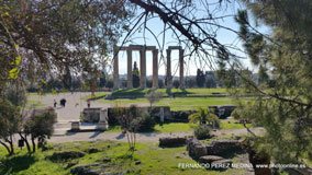 Templo de Zeus Olímpico Athens, Grecia