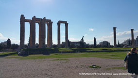 Templo de Zeus Olímpico Athens, Grecia