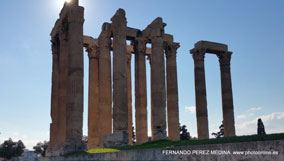 Templo de Zeus Olímpico Athens, Grecia