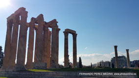 Templo de Zeus Olímpico Athens, Grecia