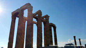Templo de Zeus Olímpico Athens, Grecia