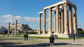 Templo de Zeus Olímpico Athens, Grecia