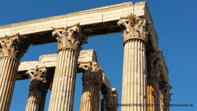 Templo de Zeus Olímpico Athens, Grecia