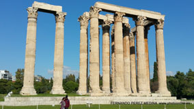 Templo de Zeus Olímpico Athens, Grecia