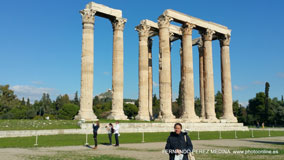 Templo de Zeus Olímpico Athens, Grecia