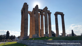 Templo de Zeus Olímpico Athens, Grecia