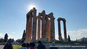Templo de Zeus Olímpico Athens, Grecia
