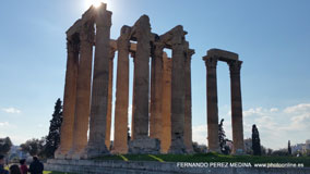 Templo de Zeus Olímpico Athens, Grecia