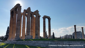 Templo de Zeus Olímpico Athens, Grecia