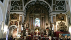 Iglesia del Santo Angel, calle Rioja, Sevilla, España