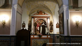 Iglesia del Santo Angel, calle Rioja, Sevilla, España