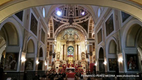 Iglesia del Santo Angel, calle Rioja, Sevilla, España