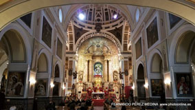 Iglesia del Santo Angel, calle Rioja, Sevilla, España