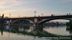 Puente de Isabel II (puente de Triana), Sevilla, España