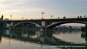Puente de Isabel II (puente de Triana), Sevilla, España