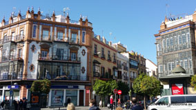 Plaza del Altozano, Sevilla, España
