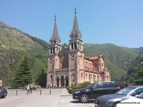 Santuario de Covadonga, España