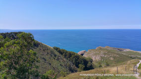 Mirador Del Picu, Camino Fimango Alfaro, Pimiango, Asturias, España