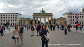 Puerta de Brandenburgo, Berlín, Alemania