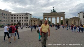 Puerta de Brandenburgo, Berlín, Alemania
