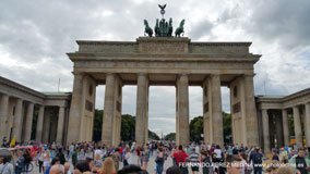 Puerta de Brandenburgo, Berlín, Alemania
