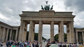 Puerta de Brandenburgo, Berlín, Alemania