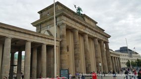Puerta de Brandenburgo, Berlín, Alemania