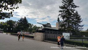 Denkmal für die Sowjetischen Soldaten, Straße des 17. Juni, Berlín, Alemania