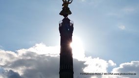 Siegessäule, Columna de la victoria, Berlín, Alemania