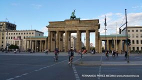 Puerta de Brandenburgo, Belin, Alemania