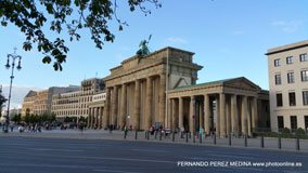Puerta de Brandenburgo, Belin, Alemania